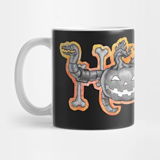 Halloween Hoke Grey Mug